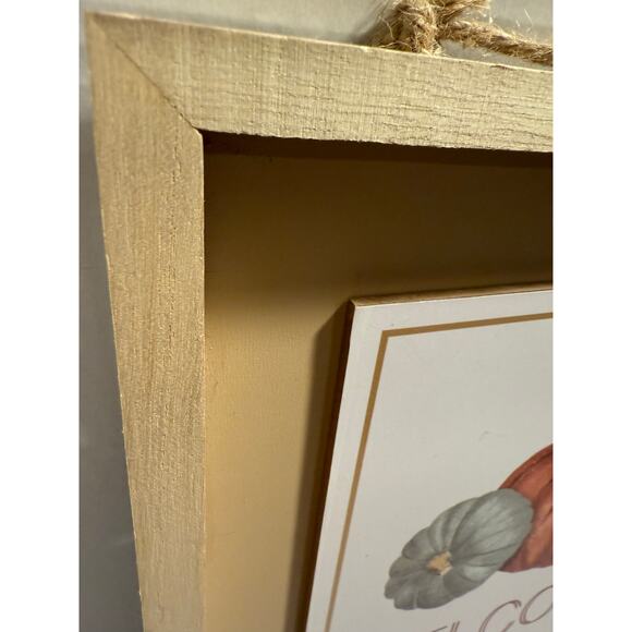 Welcome To Our Patch, Hanging Fall Sign, Halloween Rustic Decor, Harvest - Picture 3 of 7